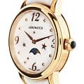 Aerowatch Aerowatch Diamonds 43938 RO09,  швейцария женские часы на браслете кожаный боковой вид
